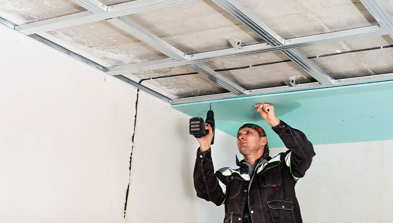 Colocar falso techo - LATAM